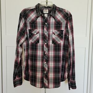 Levi's Western Wear long sleeve button-up size L
